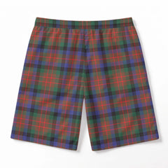 McDuff Hunting Modern Tartan Crest Men's Beach Shorts