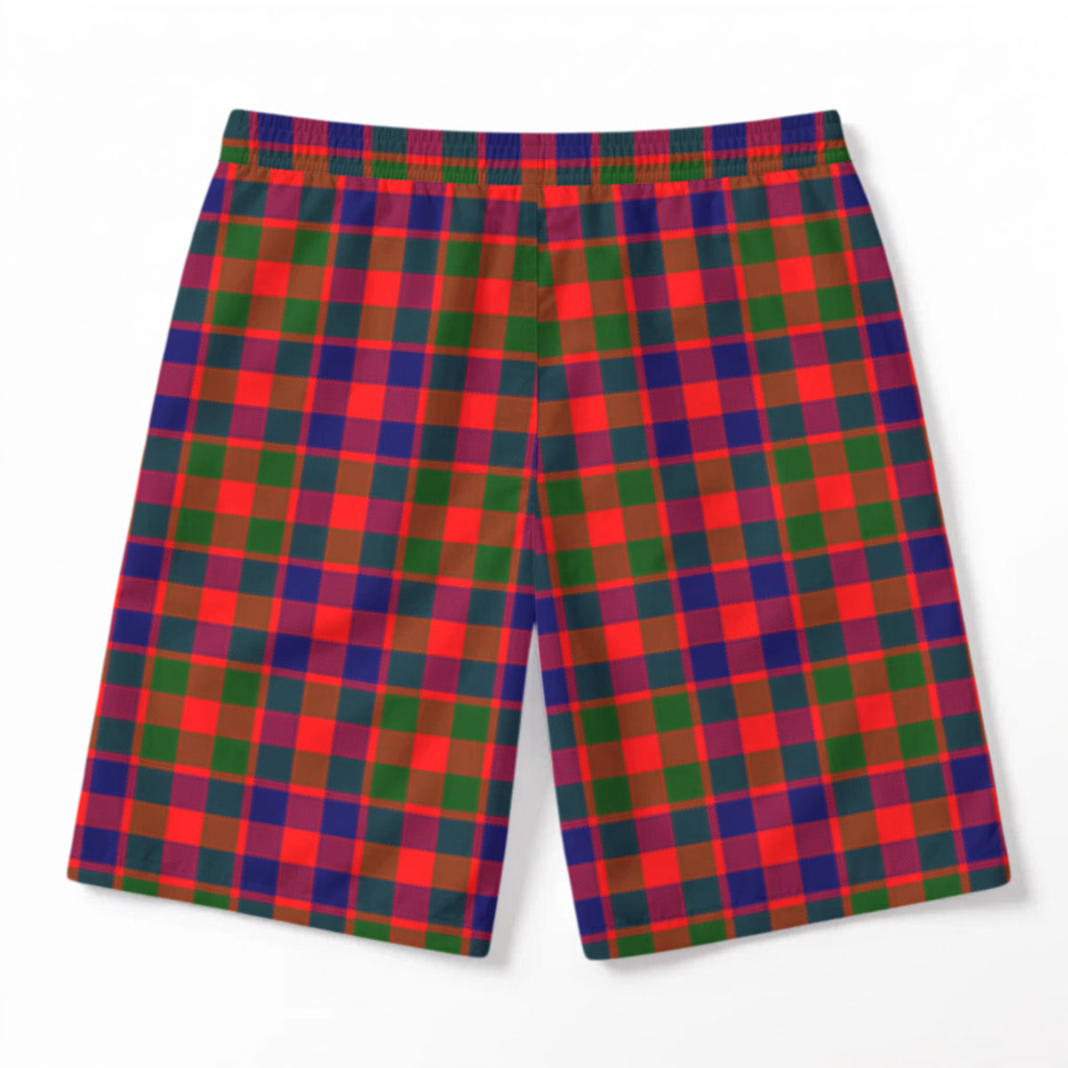 McGowan Tartan Crest Men's Beach Shorts