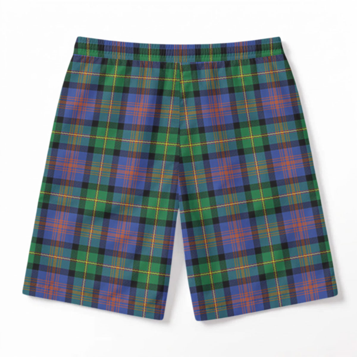 McLennan Ancient Tartan Crest Men's Beach Shorts