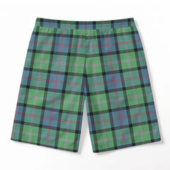 McThomas Ancient Tartan Crest Men's Beach Shorts