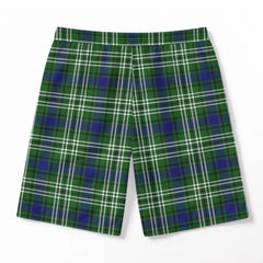 Mow Tartan Crest Men's Beach Shorts