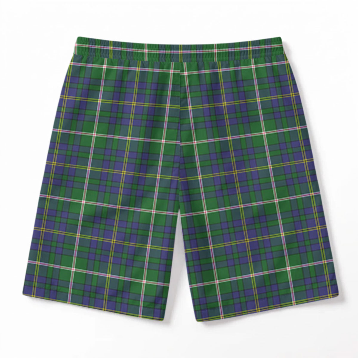 Orr Tartan Crest Men's Beach Shorts
