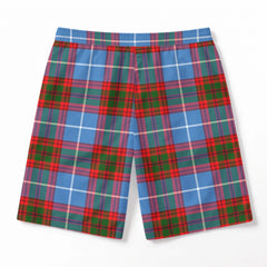 Preston Tartan Crest Men's Beach Shorts