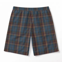 Renton Tartan Crest Men's Beach Shorts
