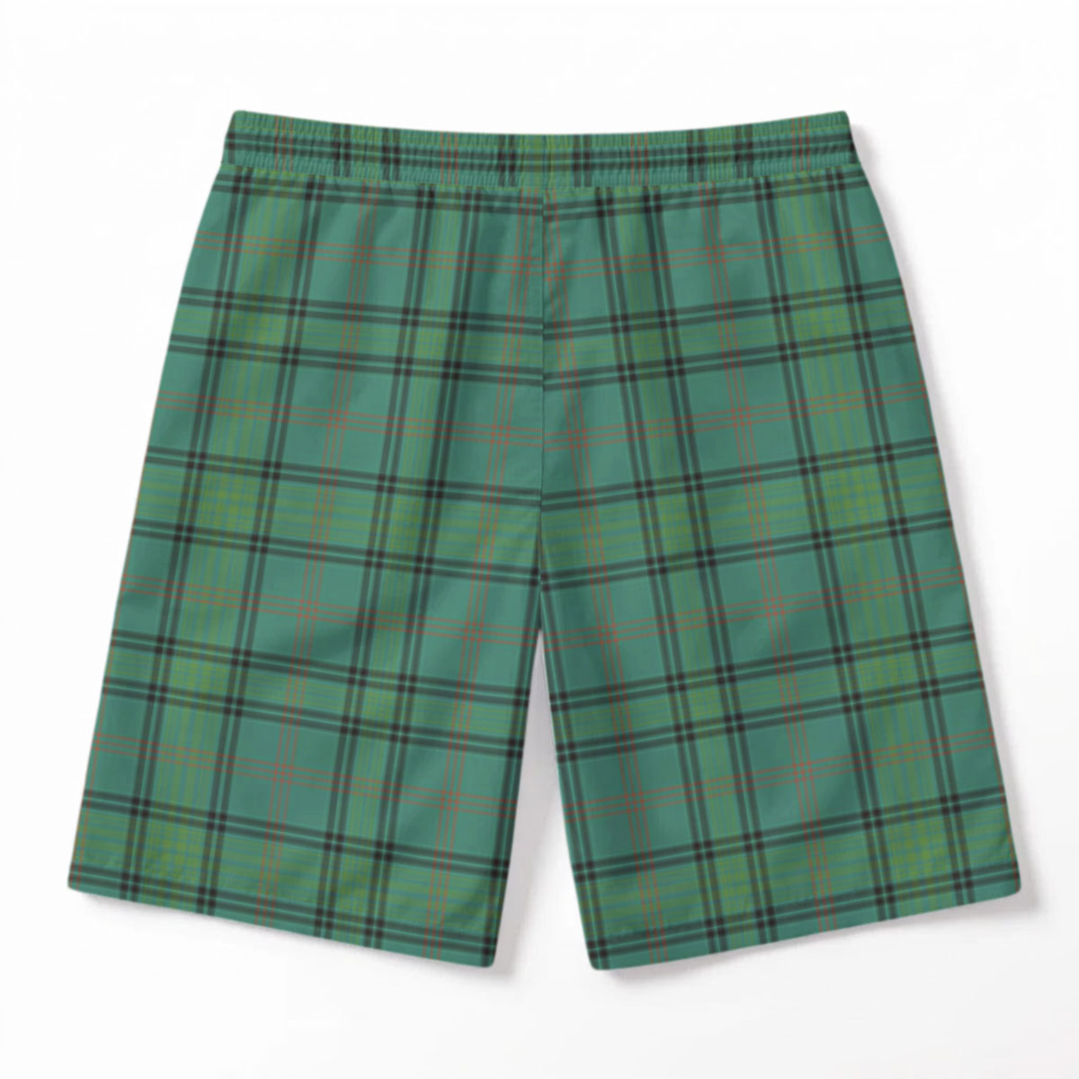 Ross Hunting Ancient Tartan Crest Men's Beach Shorts