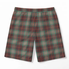 Scott Brown Ancient Tartan Crest Men's Beach Shorts
