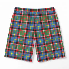 Stirling (of Cadder-Present Chief) Tartan Crest Men's Beach Shorts