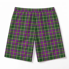 Tailyour (or Taylor) Tartan Crest Men's Beach Shorts