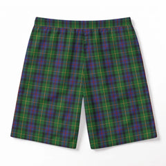 Tait Tartan Crest Men's Beach Shorts