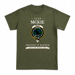 McKie Tartan Crest Mischief and Mayhem T-shirt
