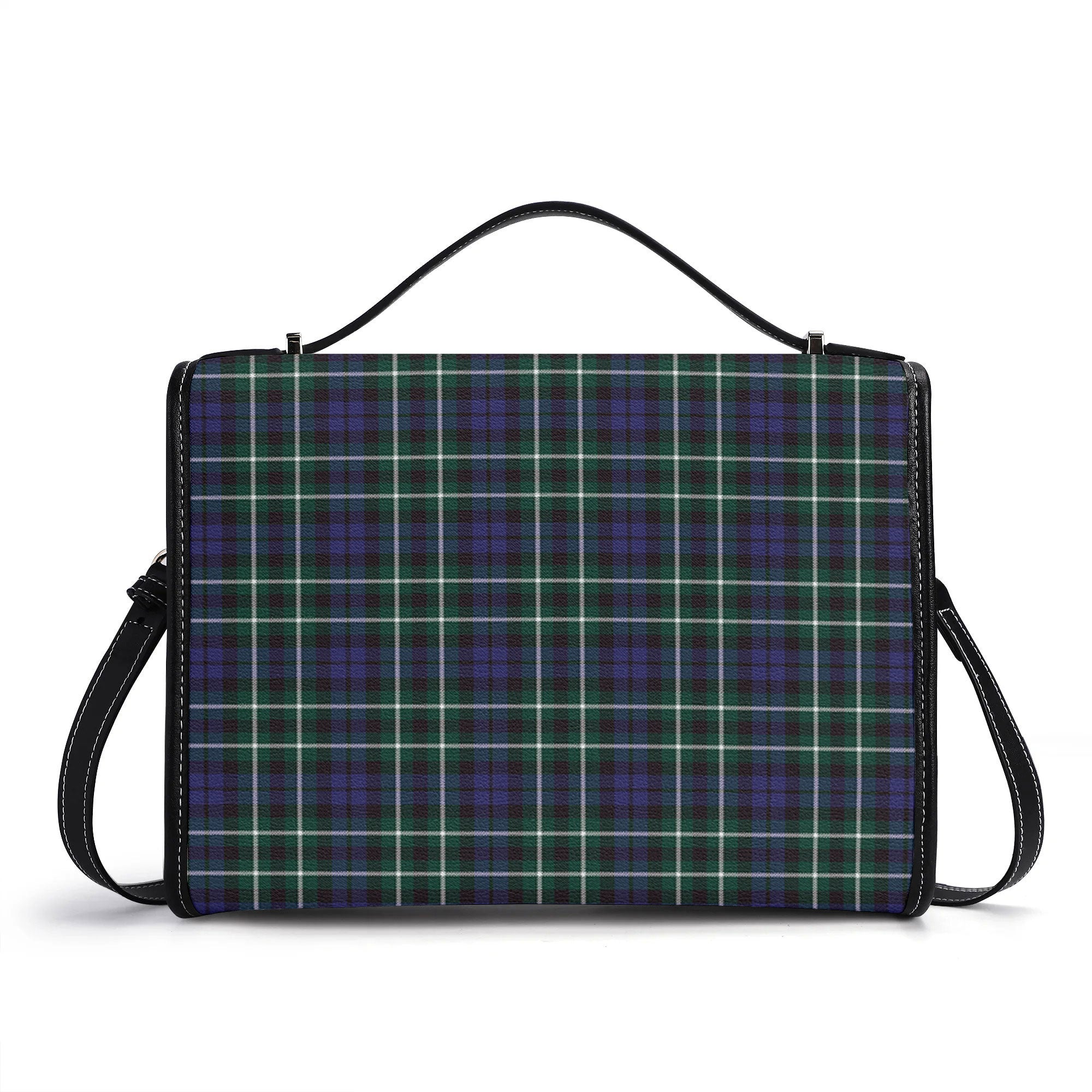 Allardice Tartan Crest Satchel Bag