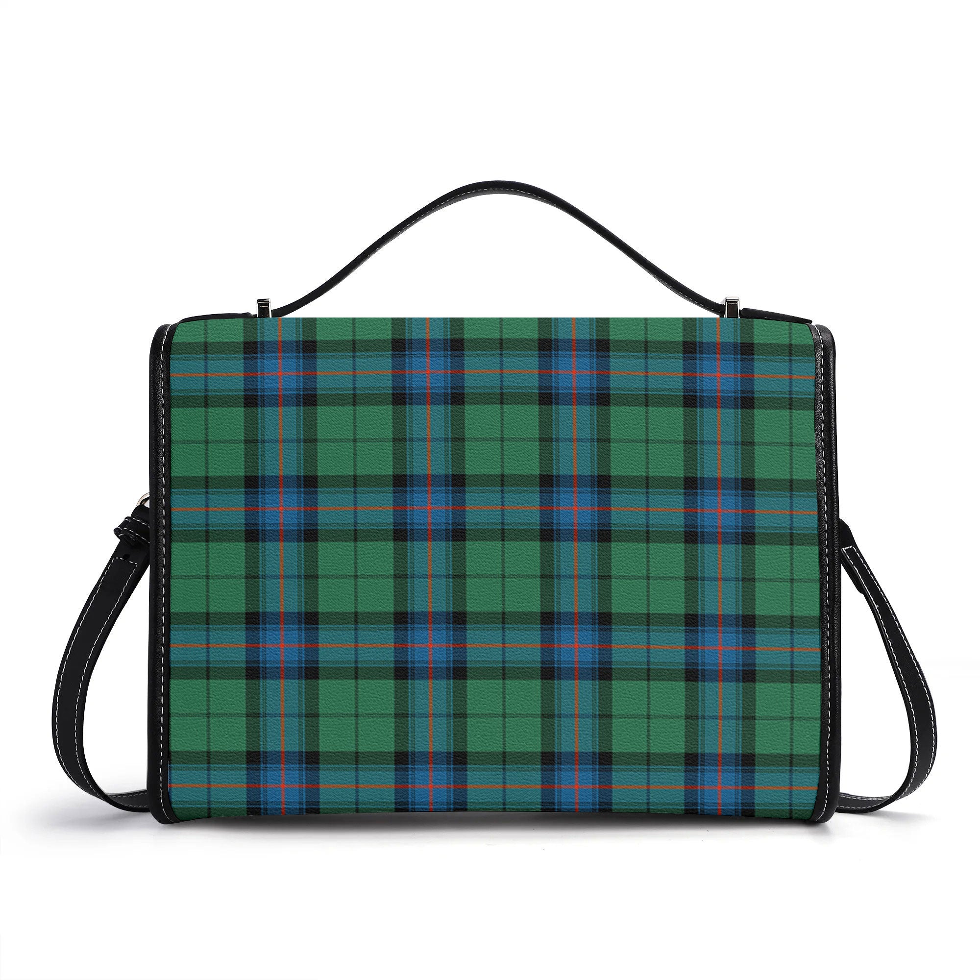 Armstrong Ancient Tartan Crest Satchel Bag