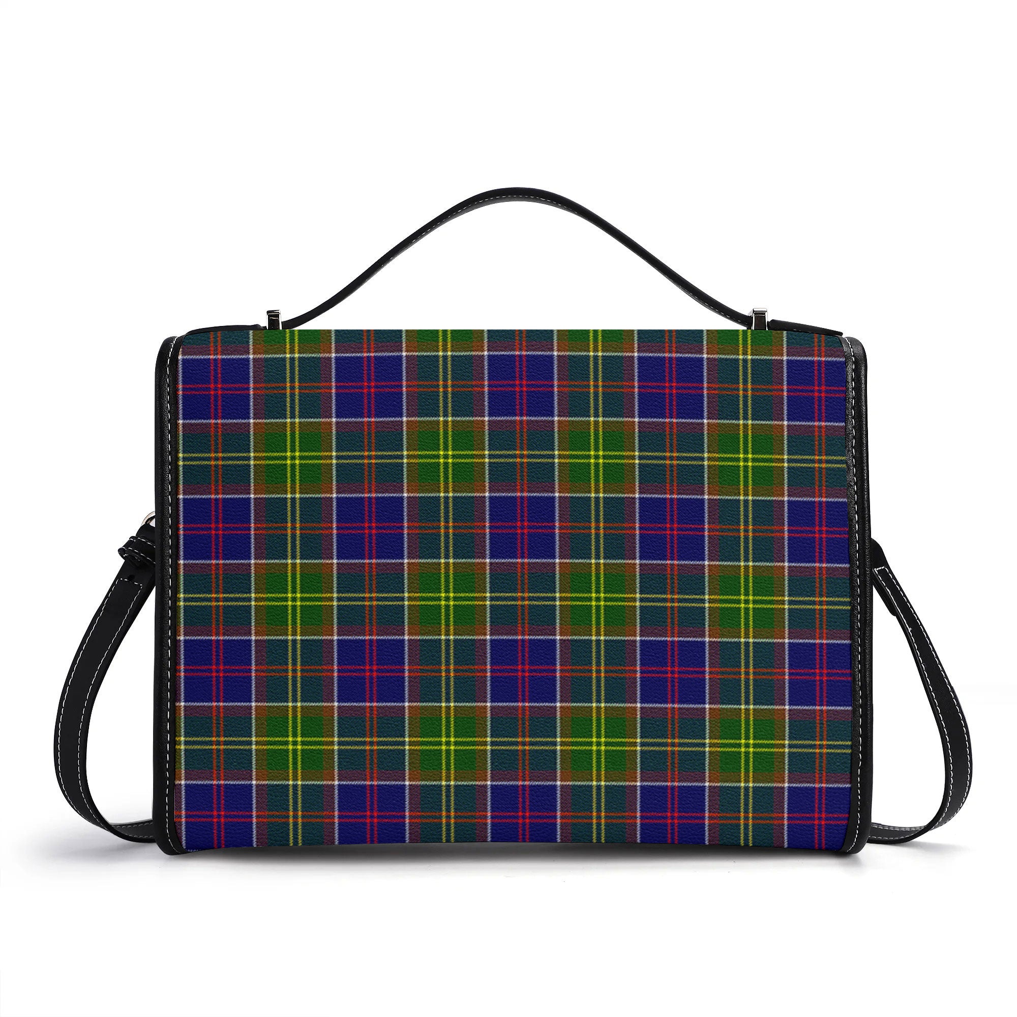 Arnott Tartan Crest Satchel Bag