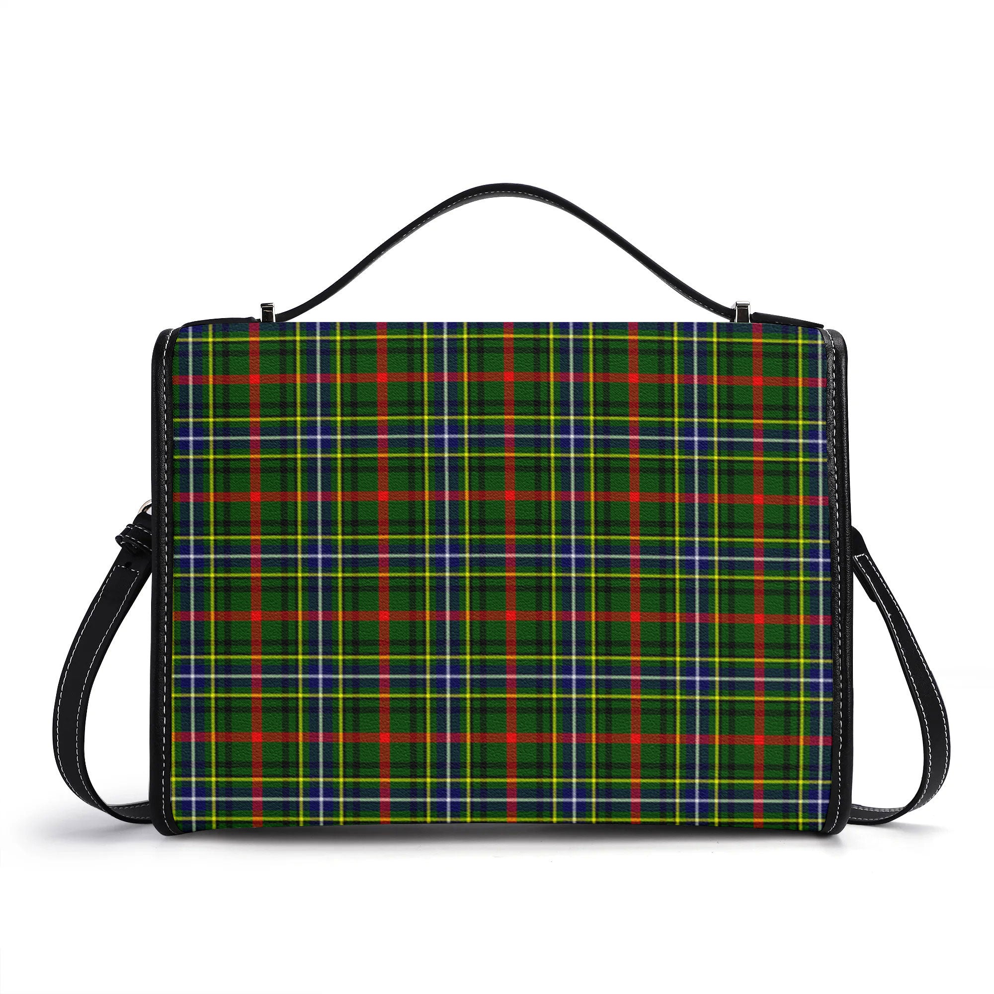 Bisset Tartan Crest Satchel Bag