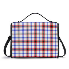 Boswell Modern Tartan Crest Satchel Bag