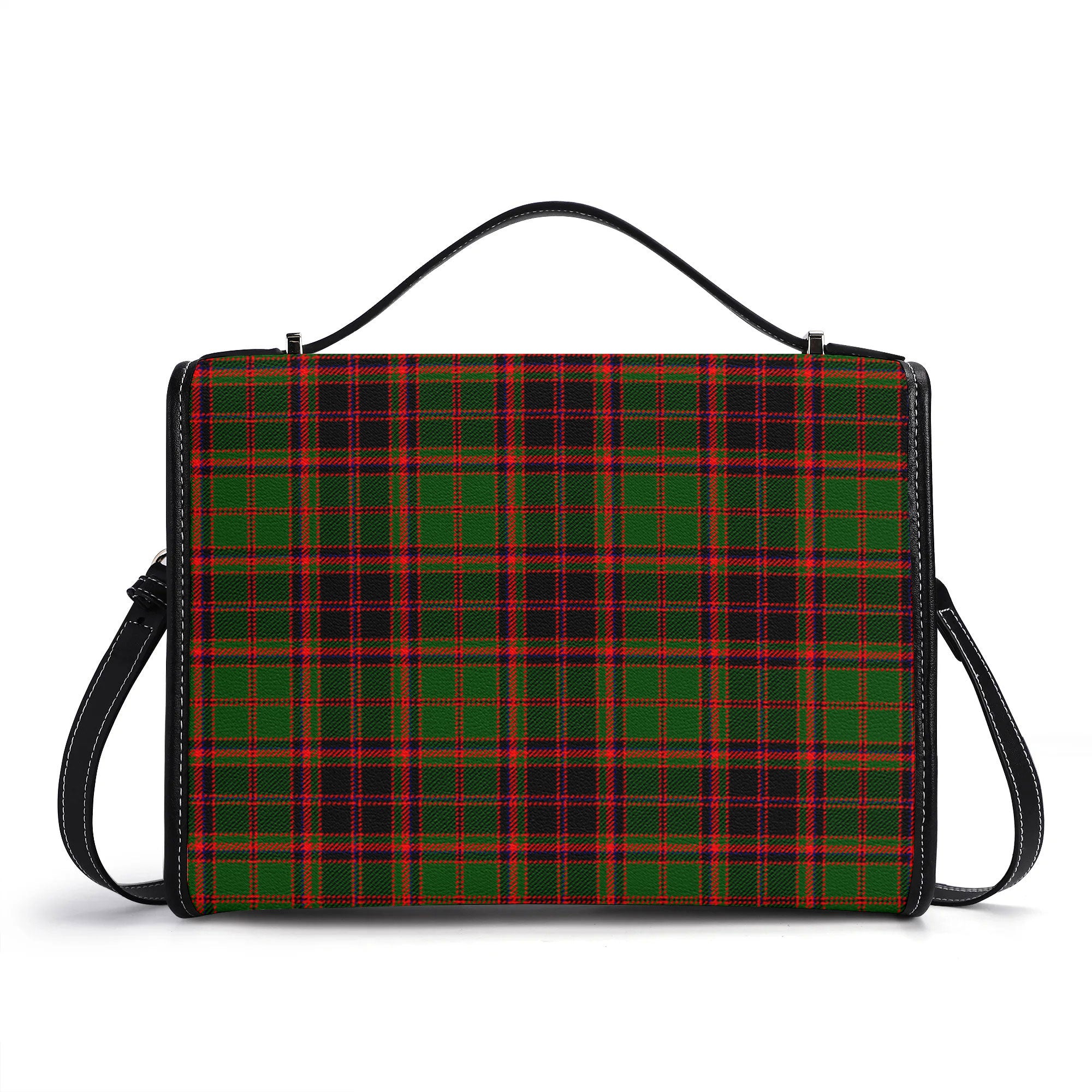 Buchan Modern Tartan Crest Satchel Bag