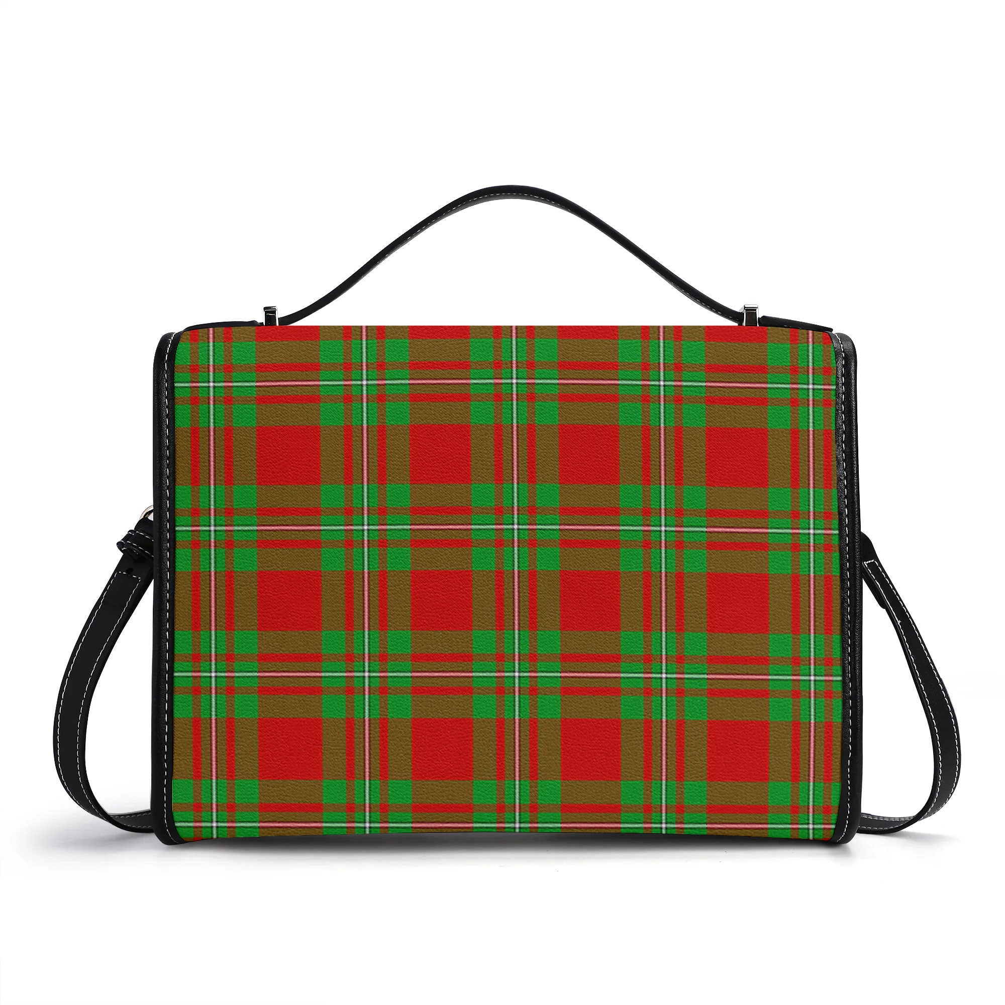 Callander Tartan Crest Satchel Bag
