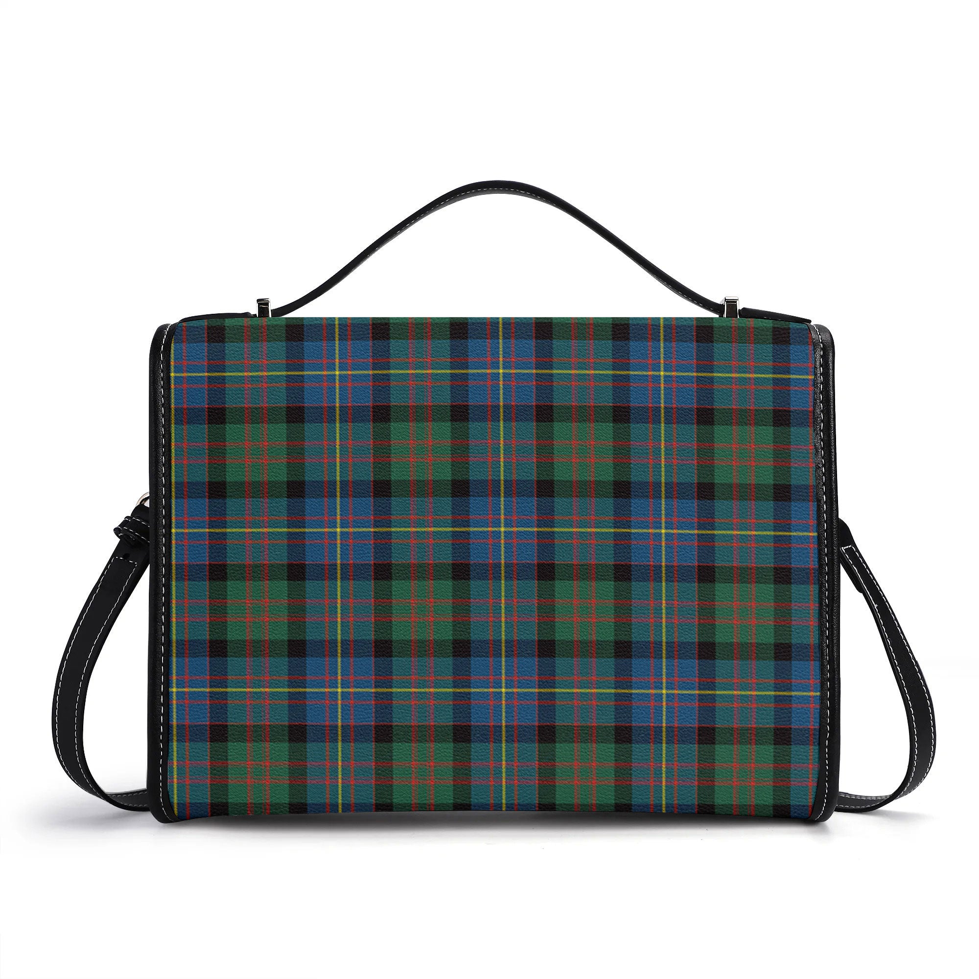 Cameron of Erracht Ancient Tartan Crest Satchel Bag