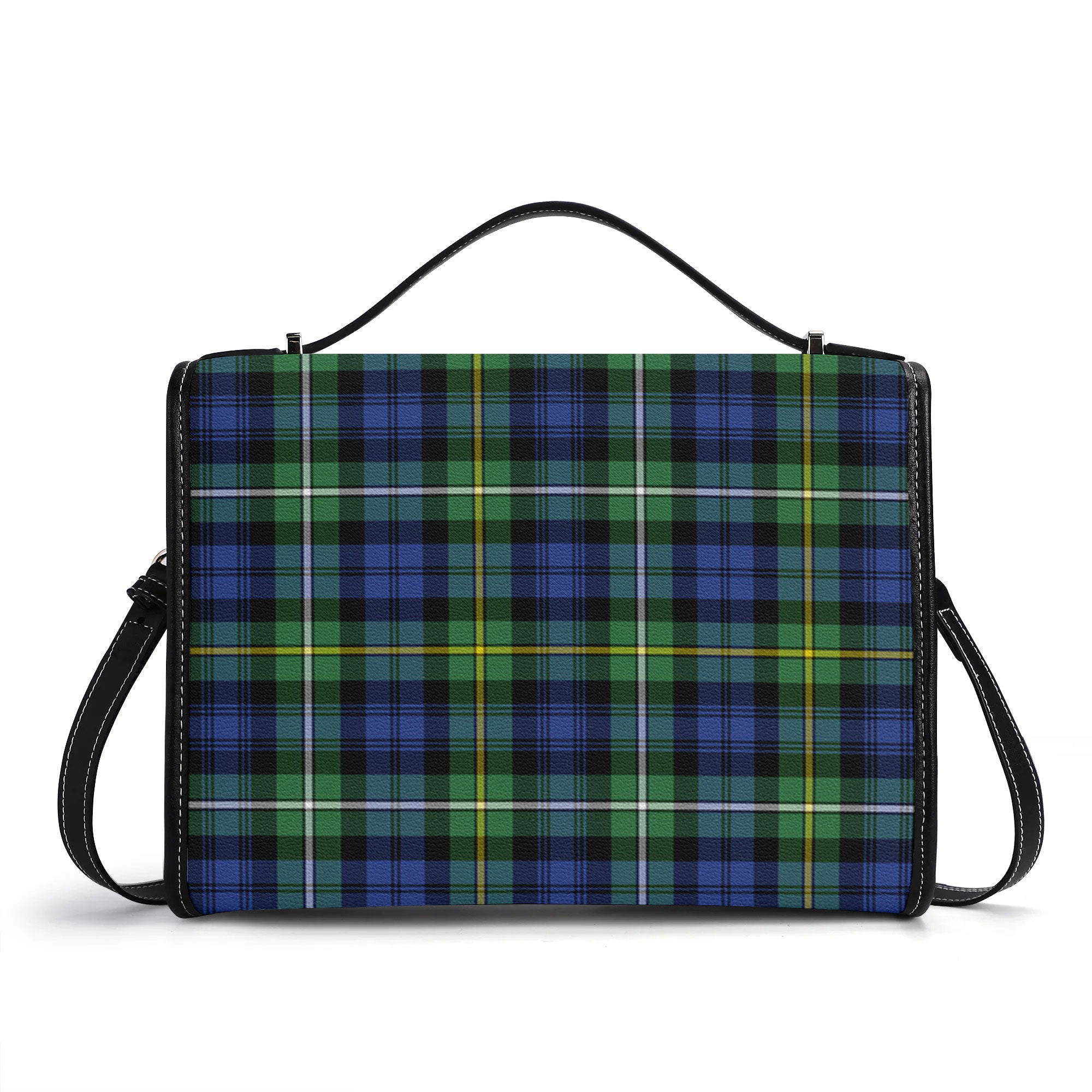 Campbell Argyll Ancient Tartan Crest Satchel Bag