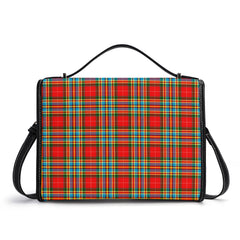 Chattan Tartan Crest Satchel Bag