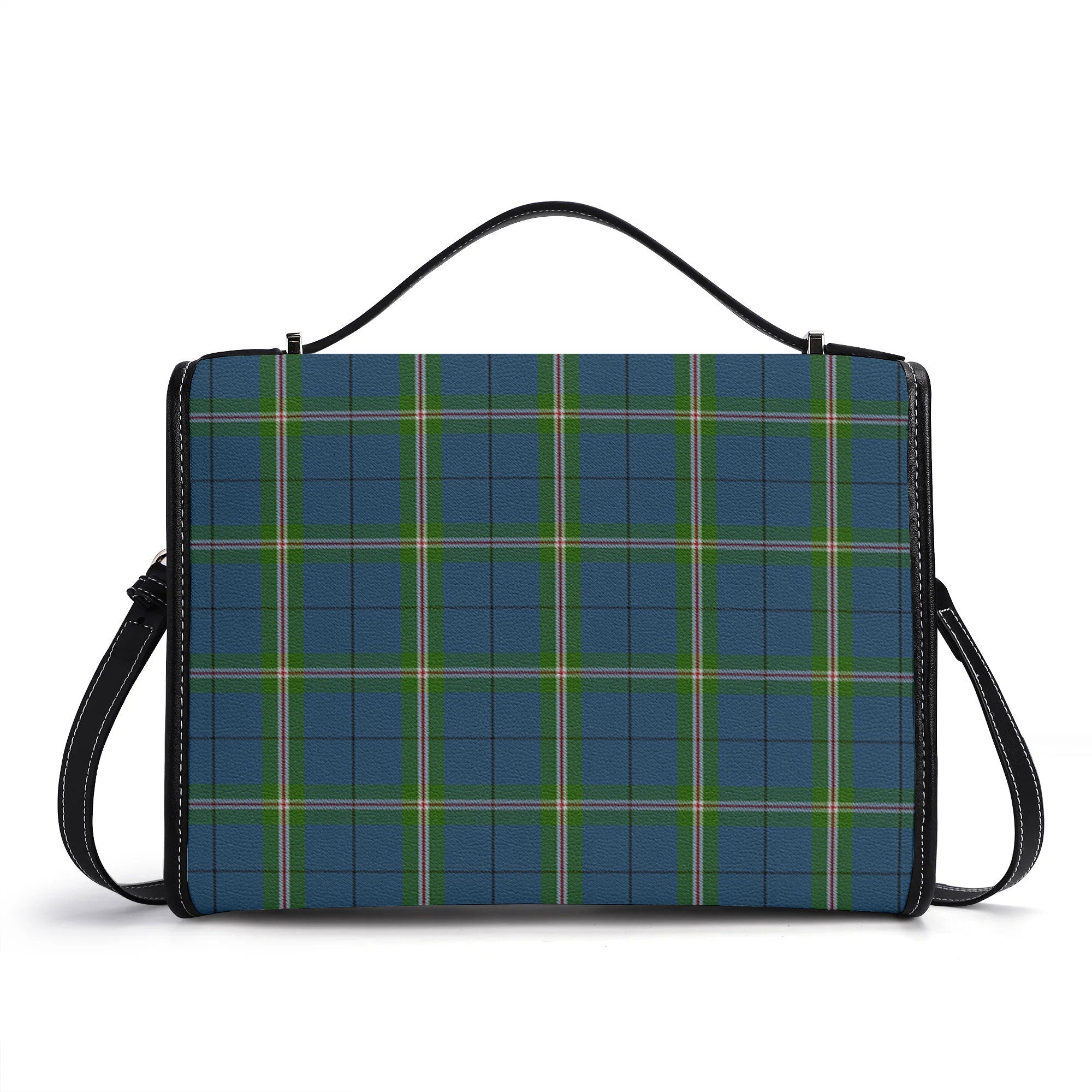 Clelland Tartan Crest Satchel Bag