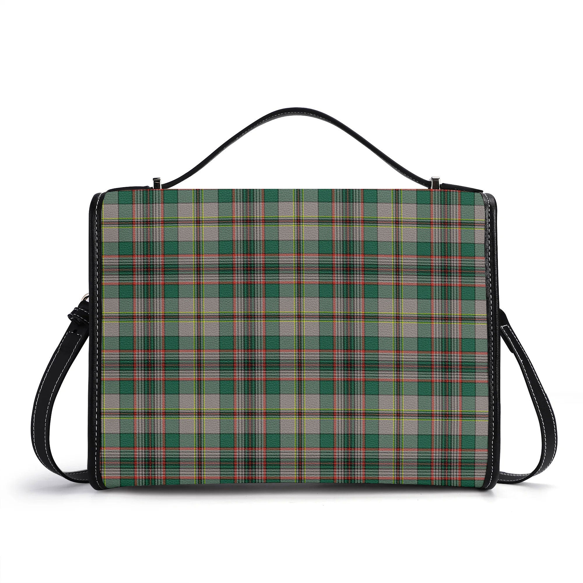 Craig Ancient Tartan Crest Satchel Bag