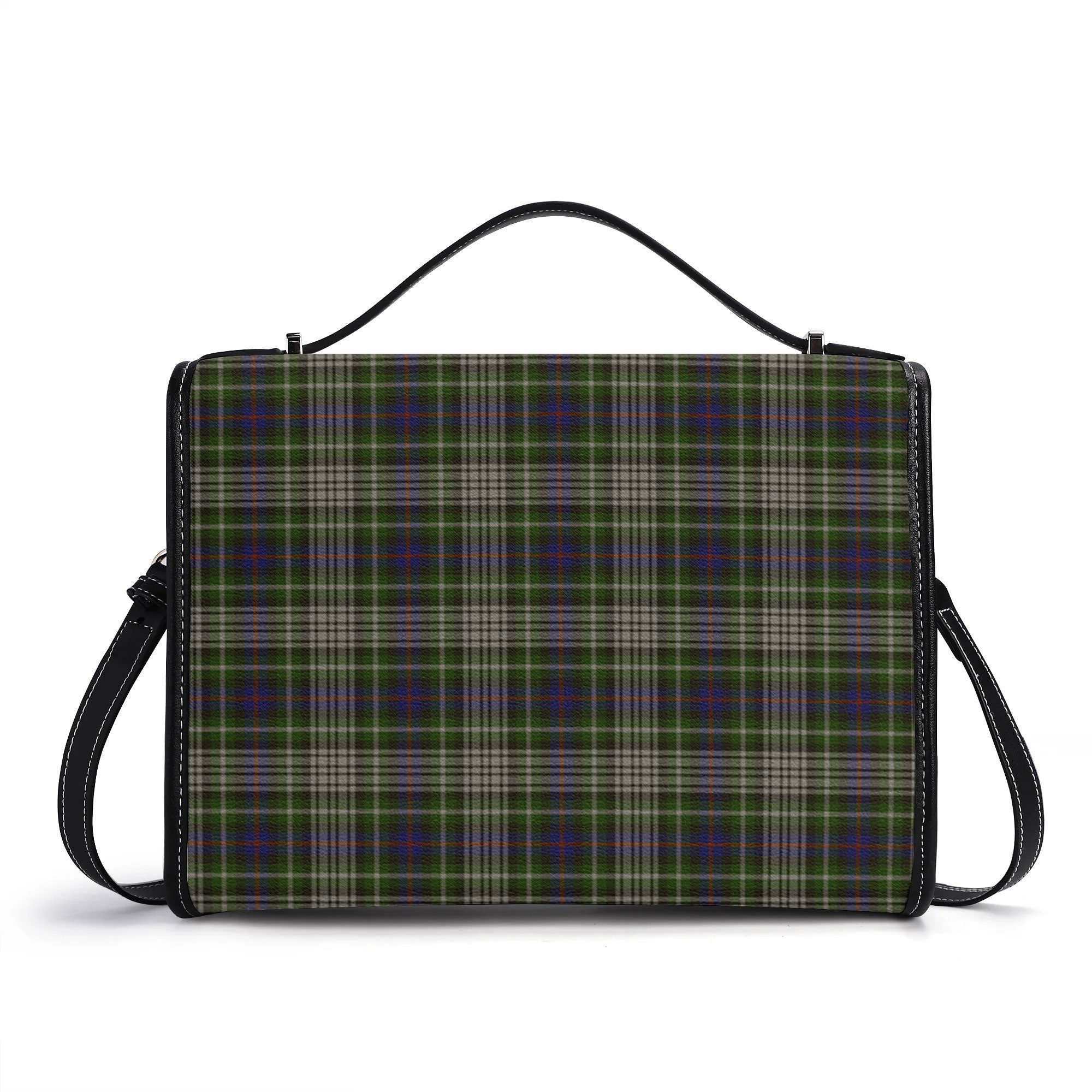 Davidson Tulloch Dress Tartan Crest Satchel Bag