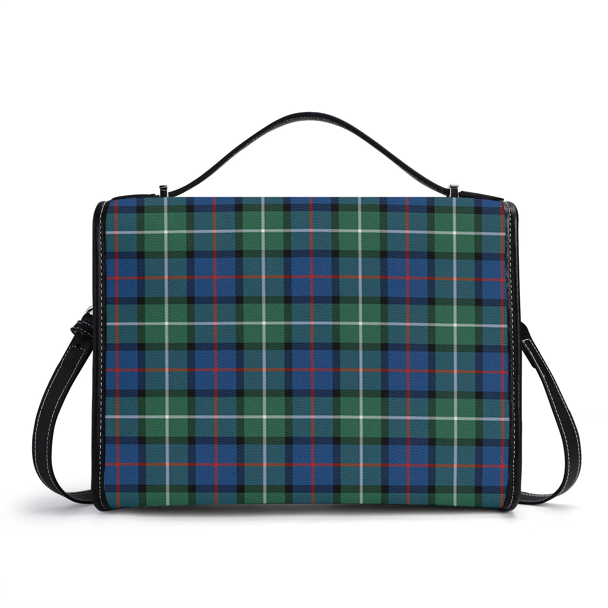Davidson of Tulloch Tartan Crest Satchel Bag