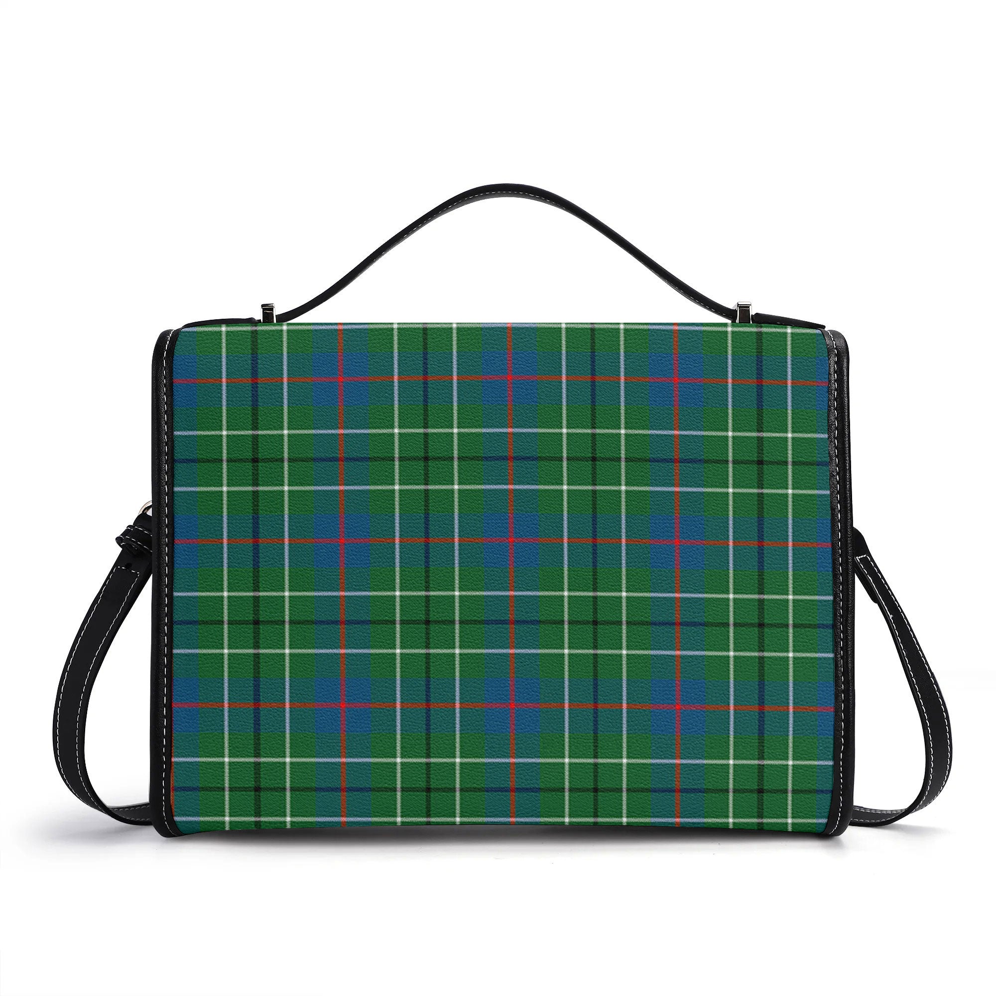 Duncanson Tartan Crest Satchel Bag