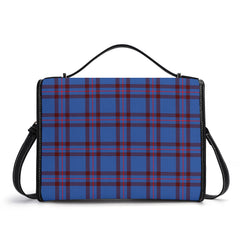Elliott Modern Tartan Crest Satchel Bag