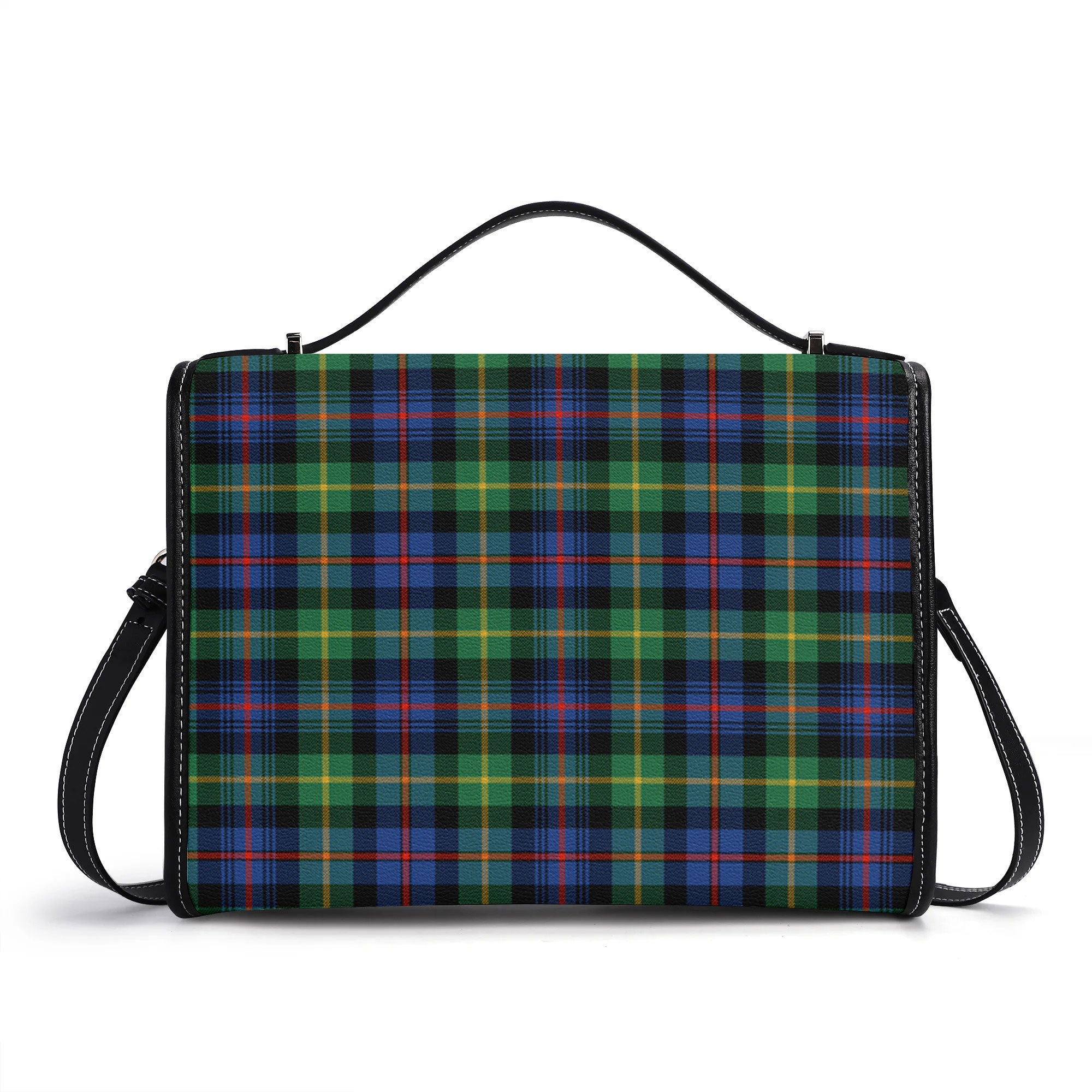 Farquharson Ancient Tartan Crest Satchel Bag