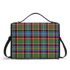 Glass Tartan Crest Satchel Bag