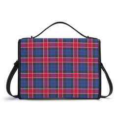 Graham of Menteith Red Tartan Crest Satchel Bag
