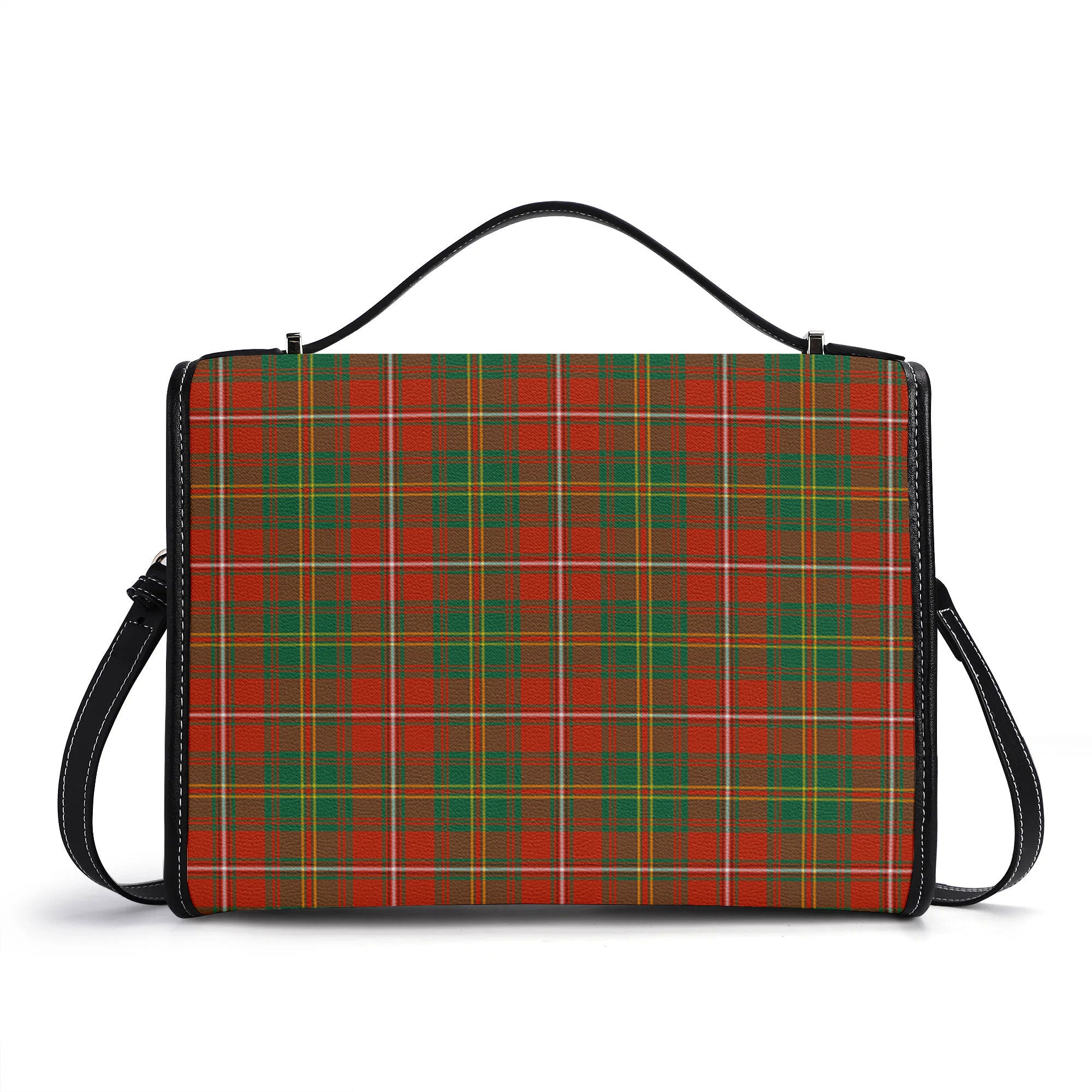 Hay Ancient Tartan Crest Satchel Bag
