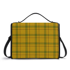 Houston Tartan Crest Satchel Bag