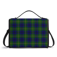 Johnstone Modern Tartan Crest Satchel Bag