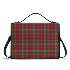 Lindsay Weathered Tartan Crest Satchel Bag