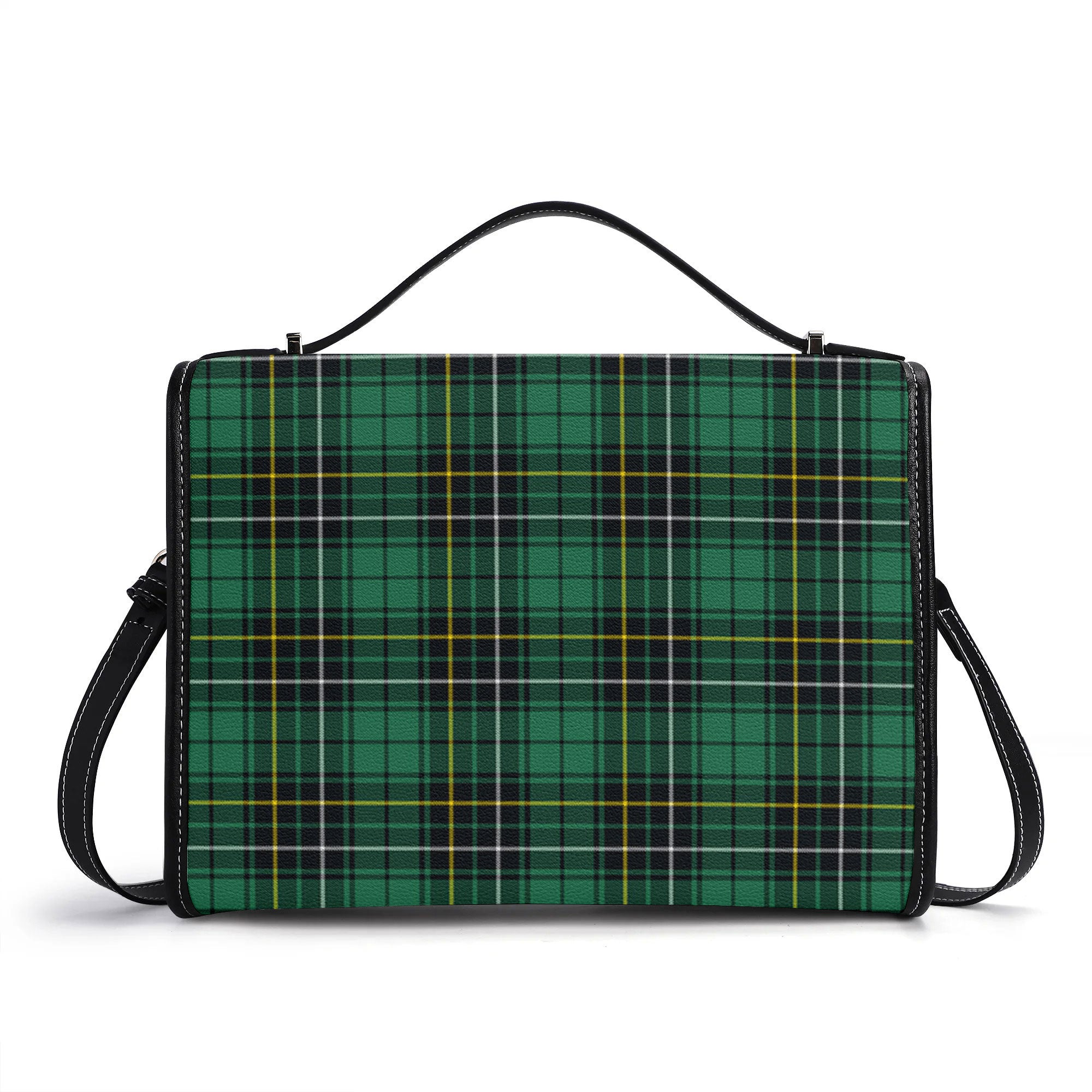 MacAlpine Ancient Tartan Crest Satchel Bag