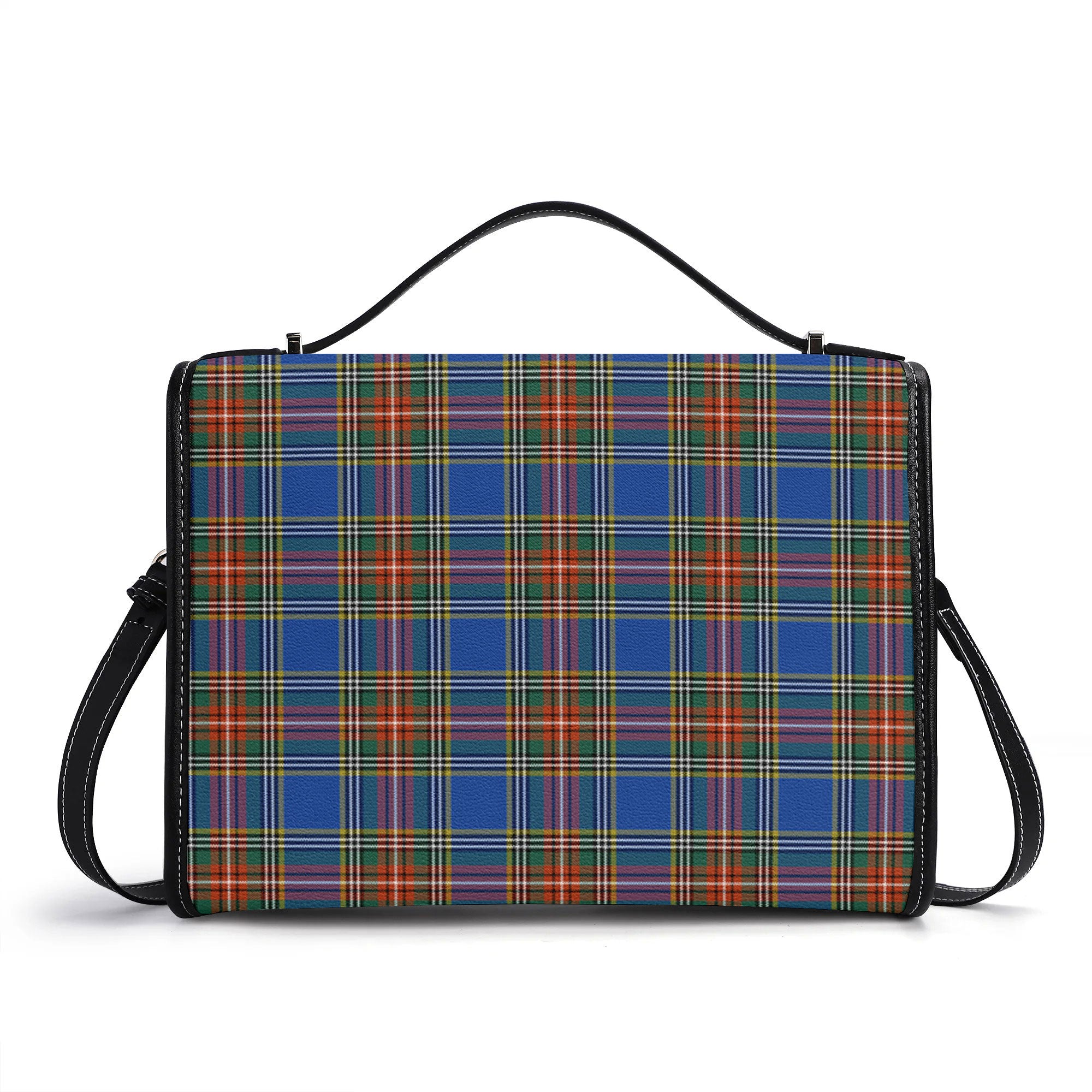MacBeth Ancient Tartan Crest Satchel Bag