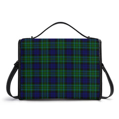 MacCallum Modern Tartan Crest Satchel Bag