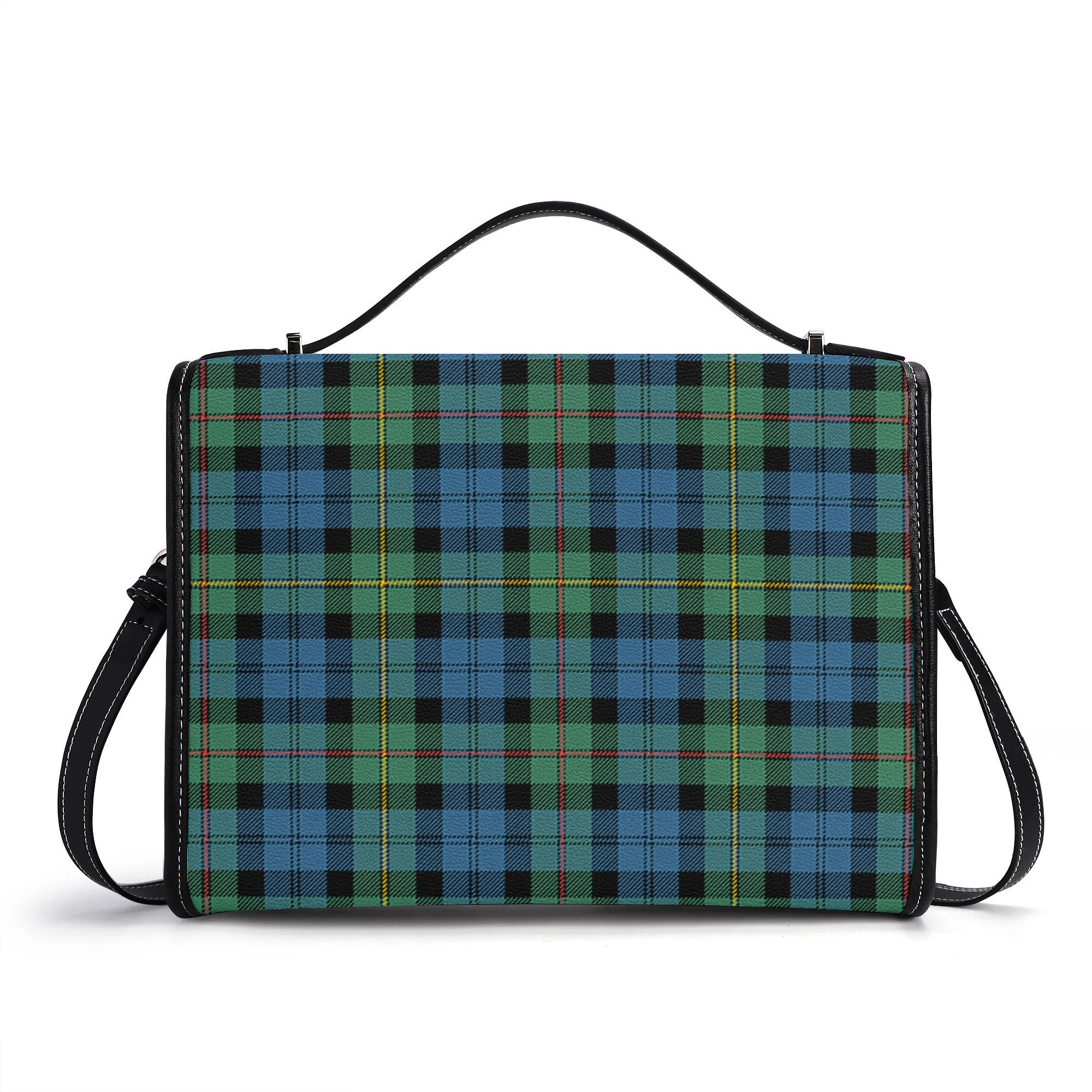 MacEwan Ancient Tartan Crest Satchel Bag