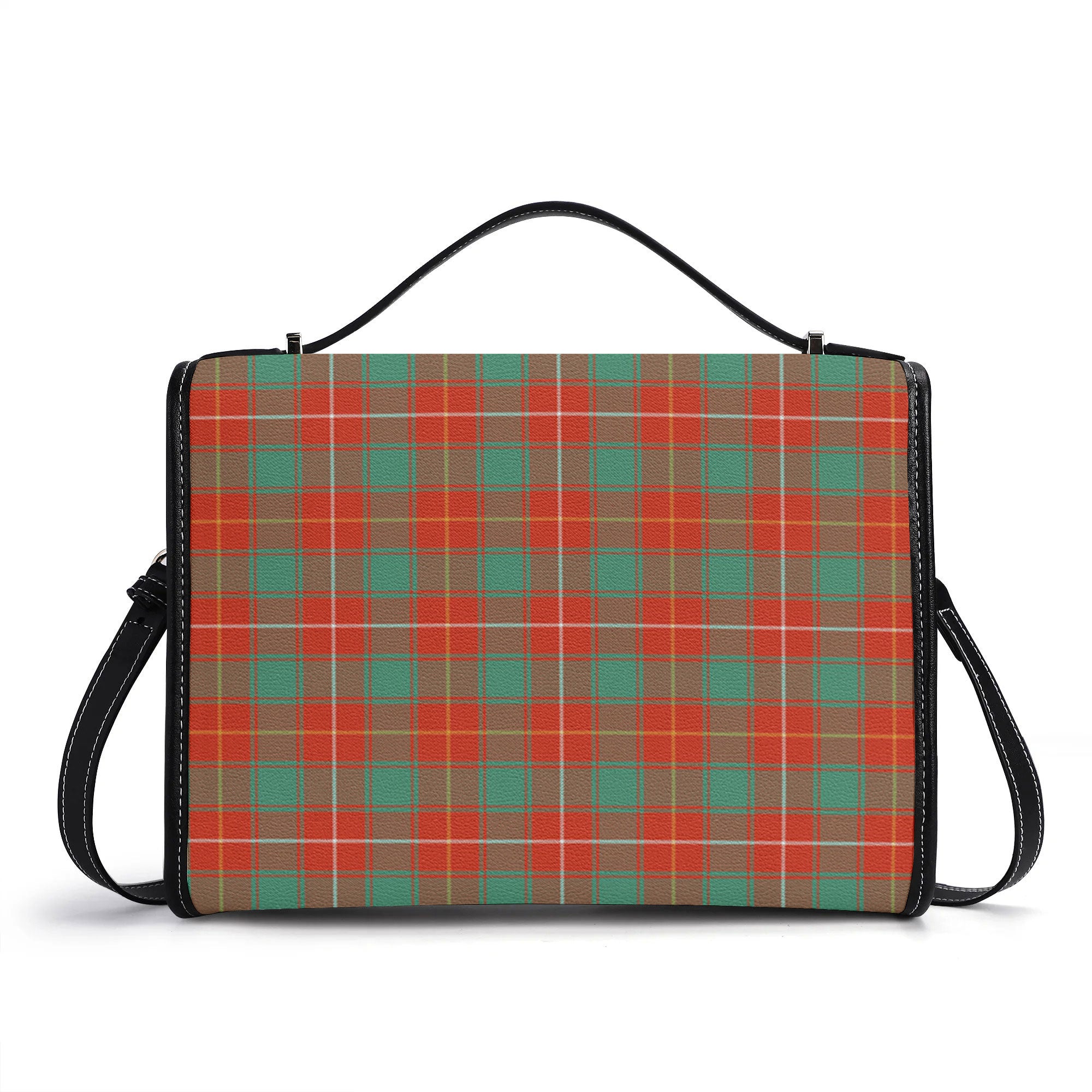 MacFie Ancient Tartan Crest Satchel Bag