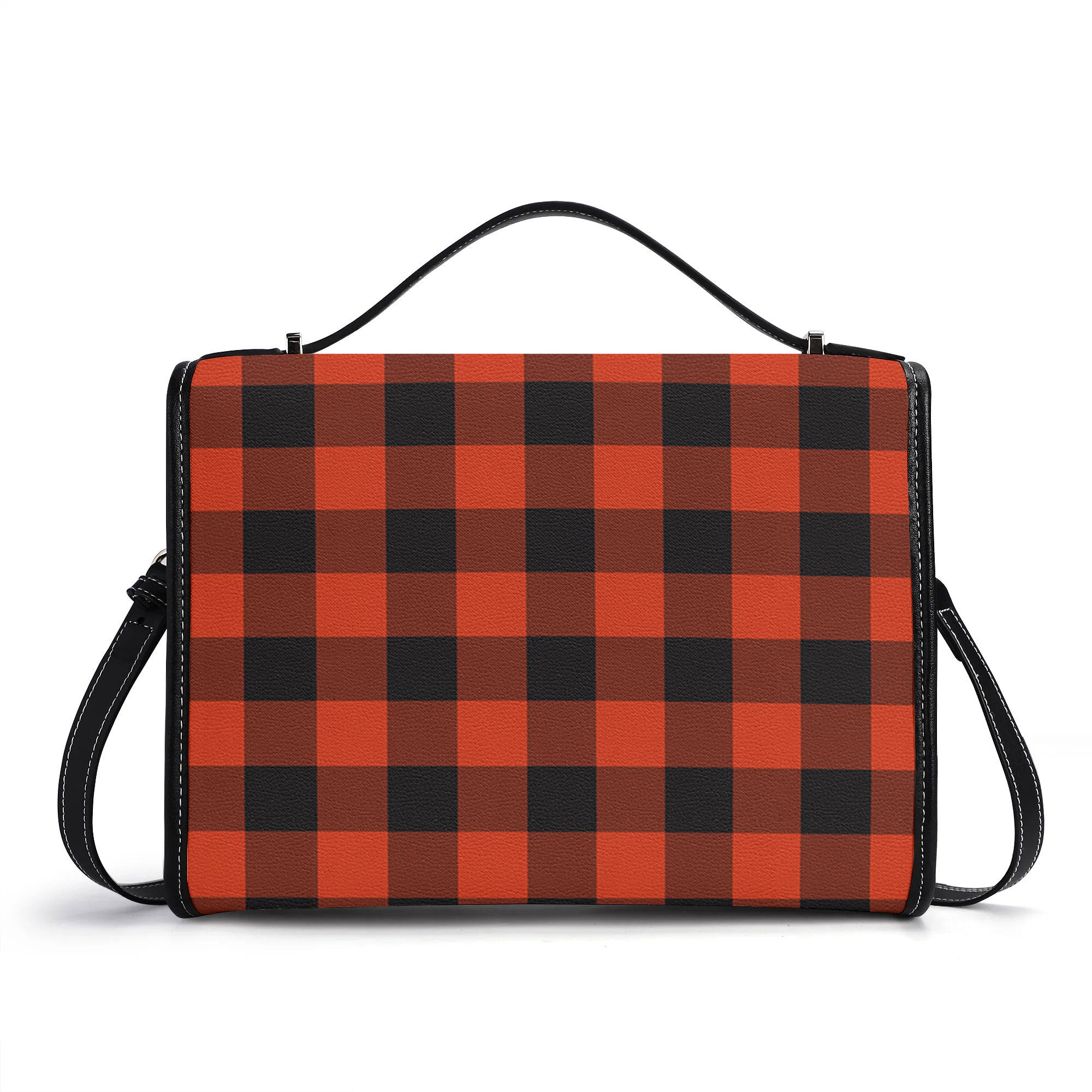 MacGregor Rob Roy Ancient Tartan Crest Satchel Bag