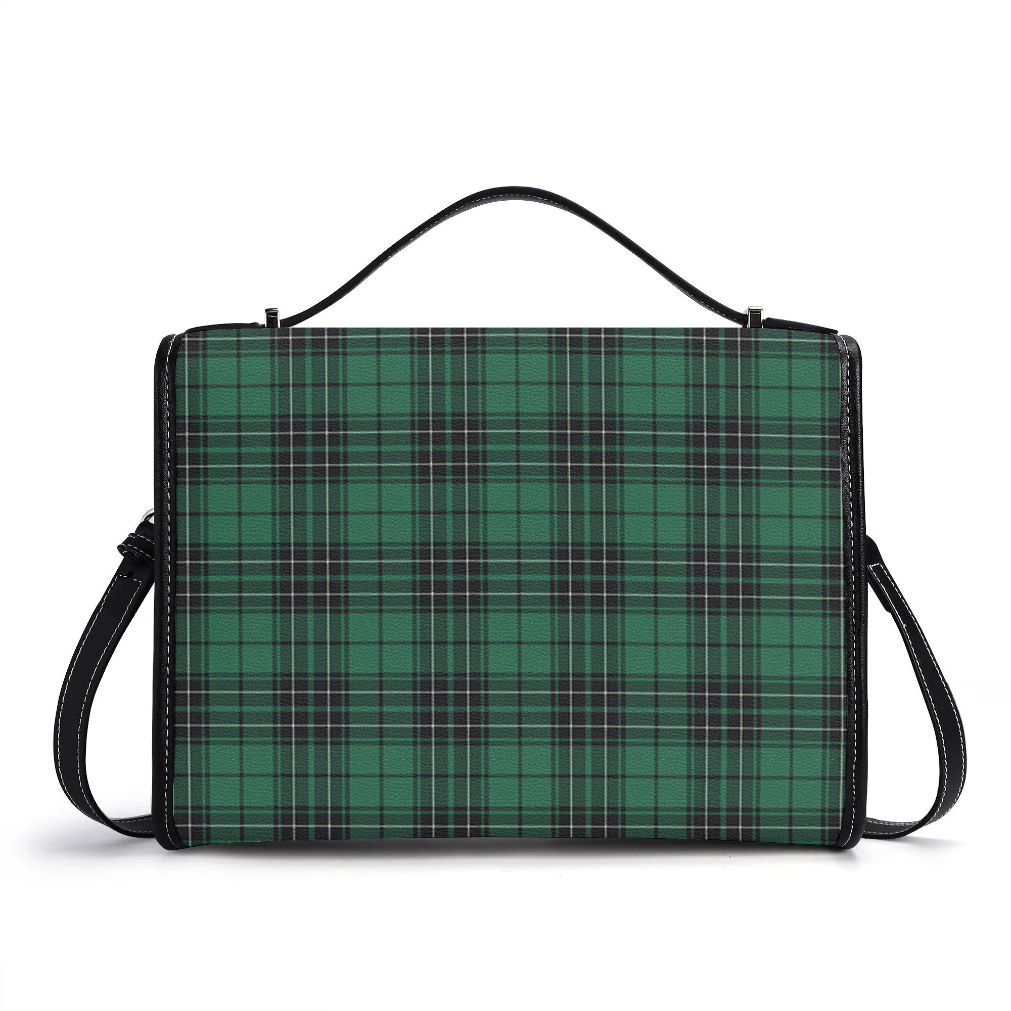 MacLean Hunting Ancient Tartan Crest Satchel Bag