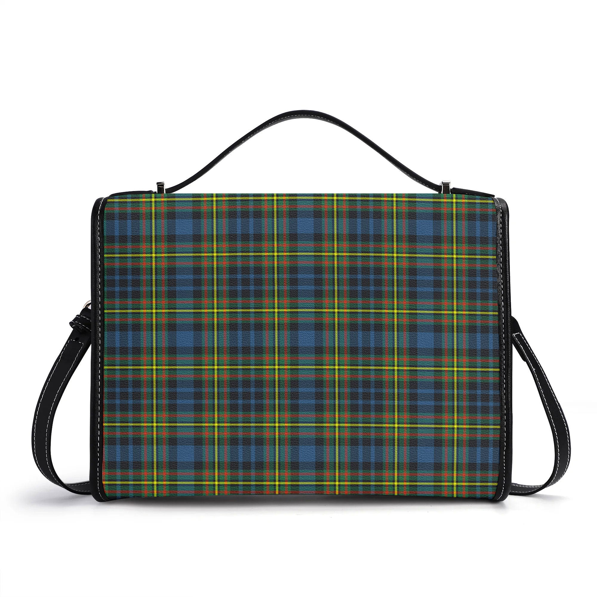 MacLellan Ancient Tartan Crest Satchel Bag