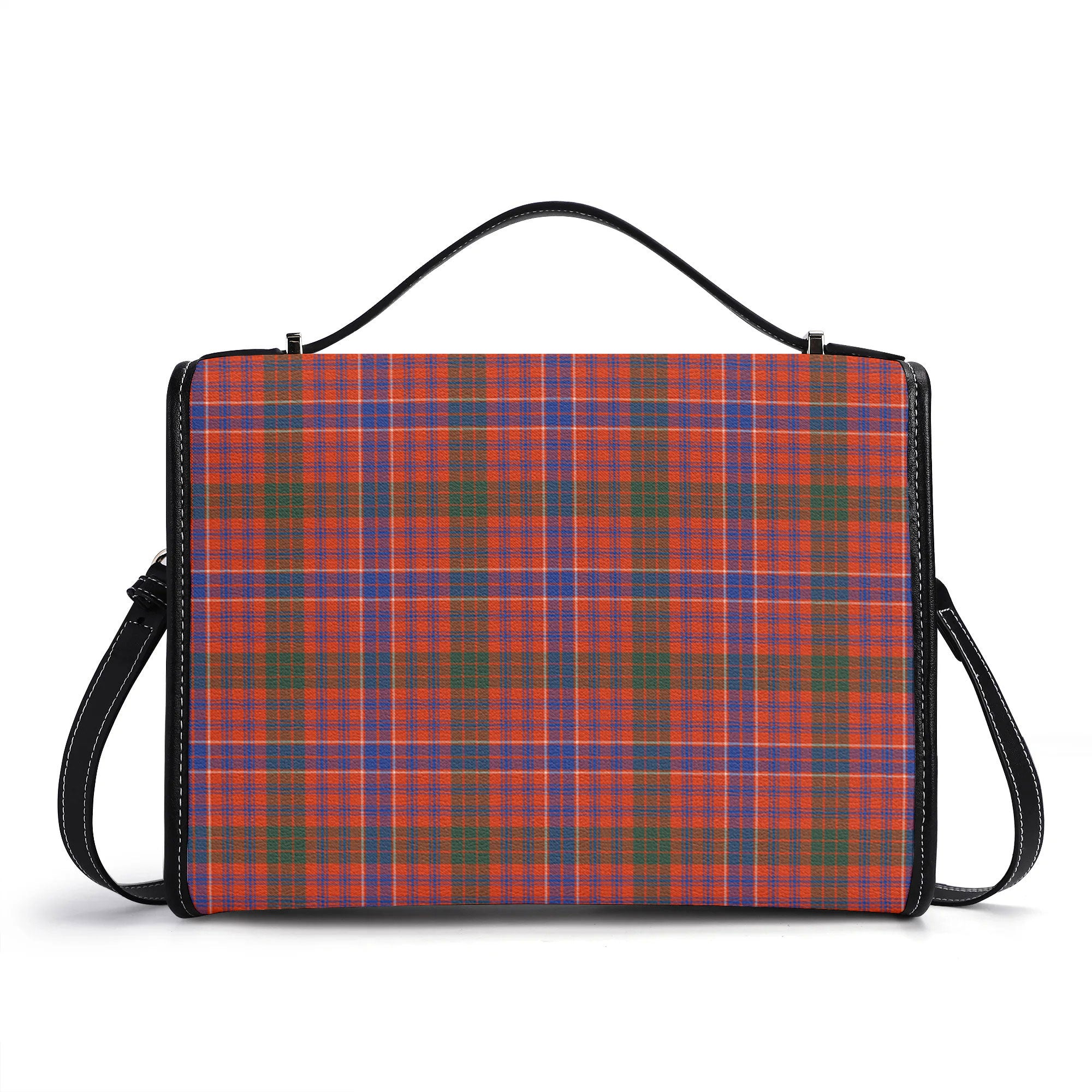 MacRae Ancient Tartan Crest Satchel Bag