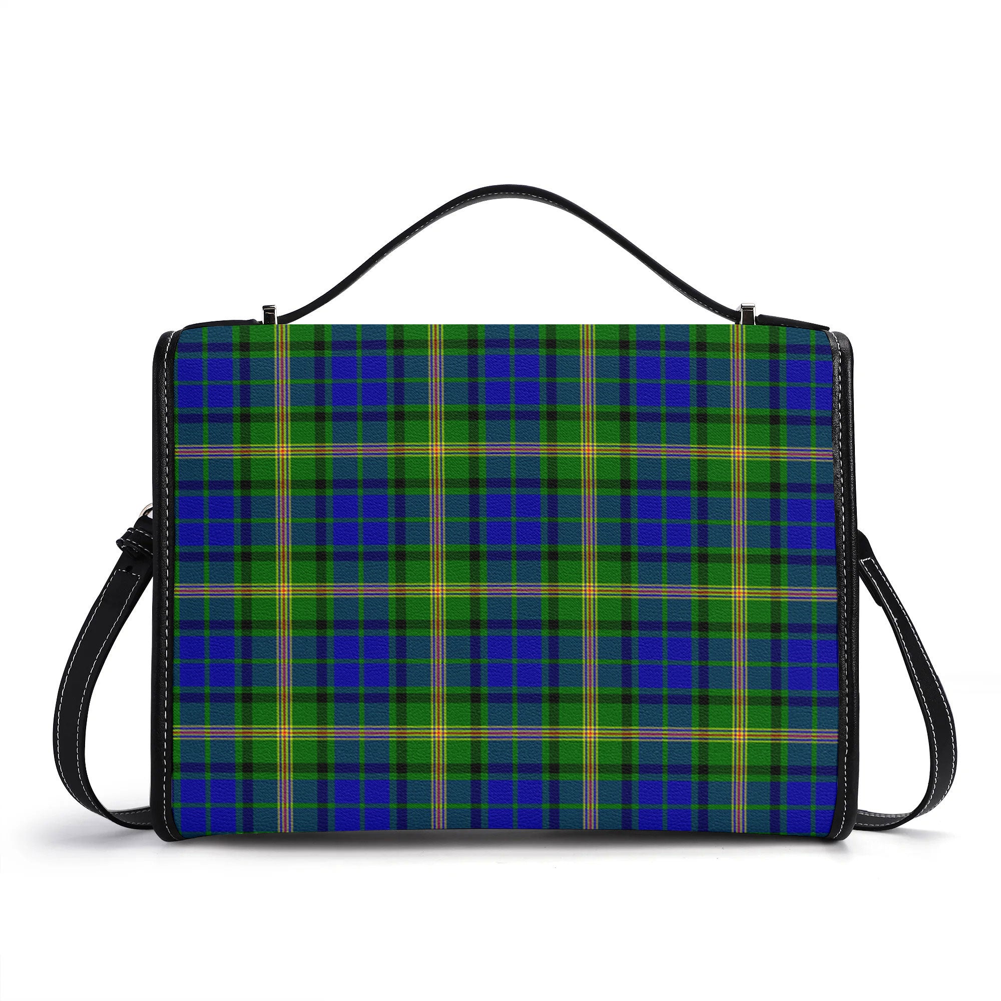 Maitland Tartan Crest Satchel Bag