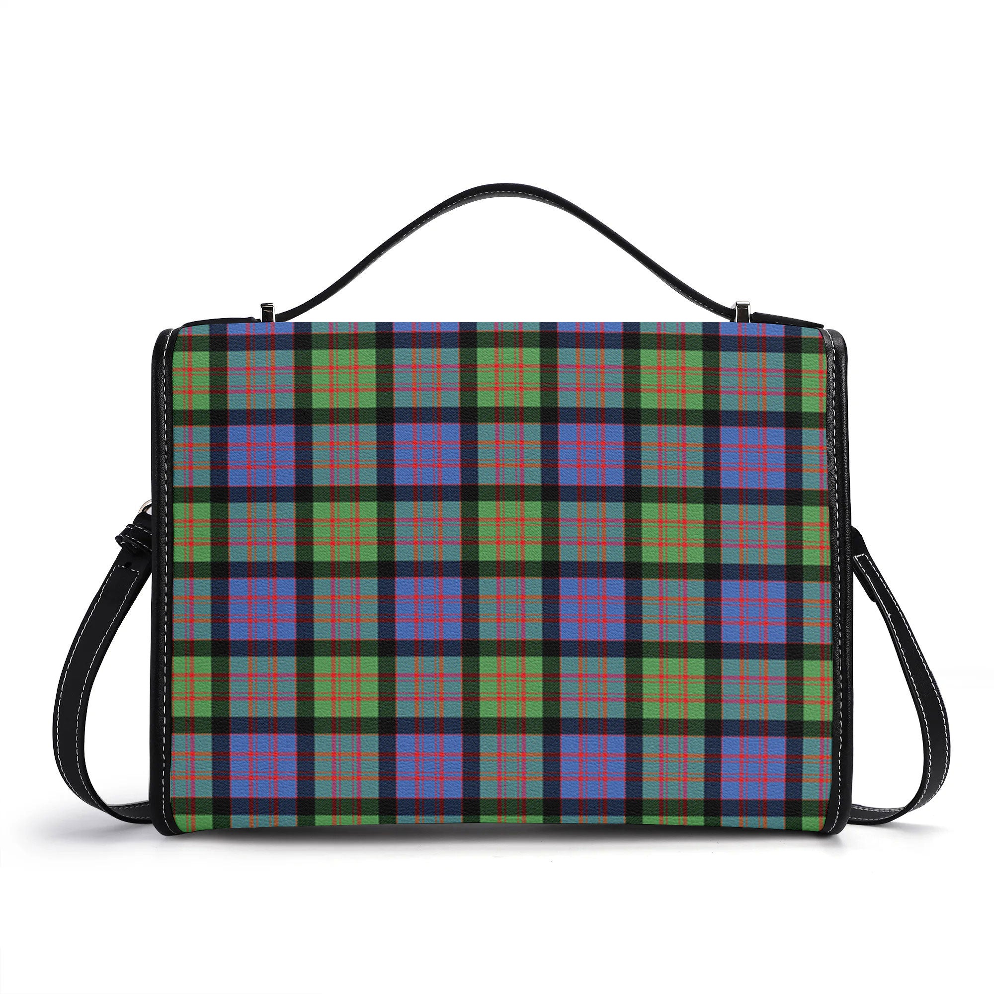 McDonald Ancient Tartan Crest Satchel Bag