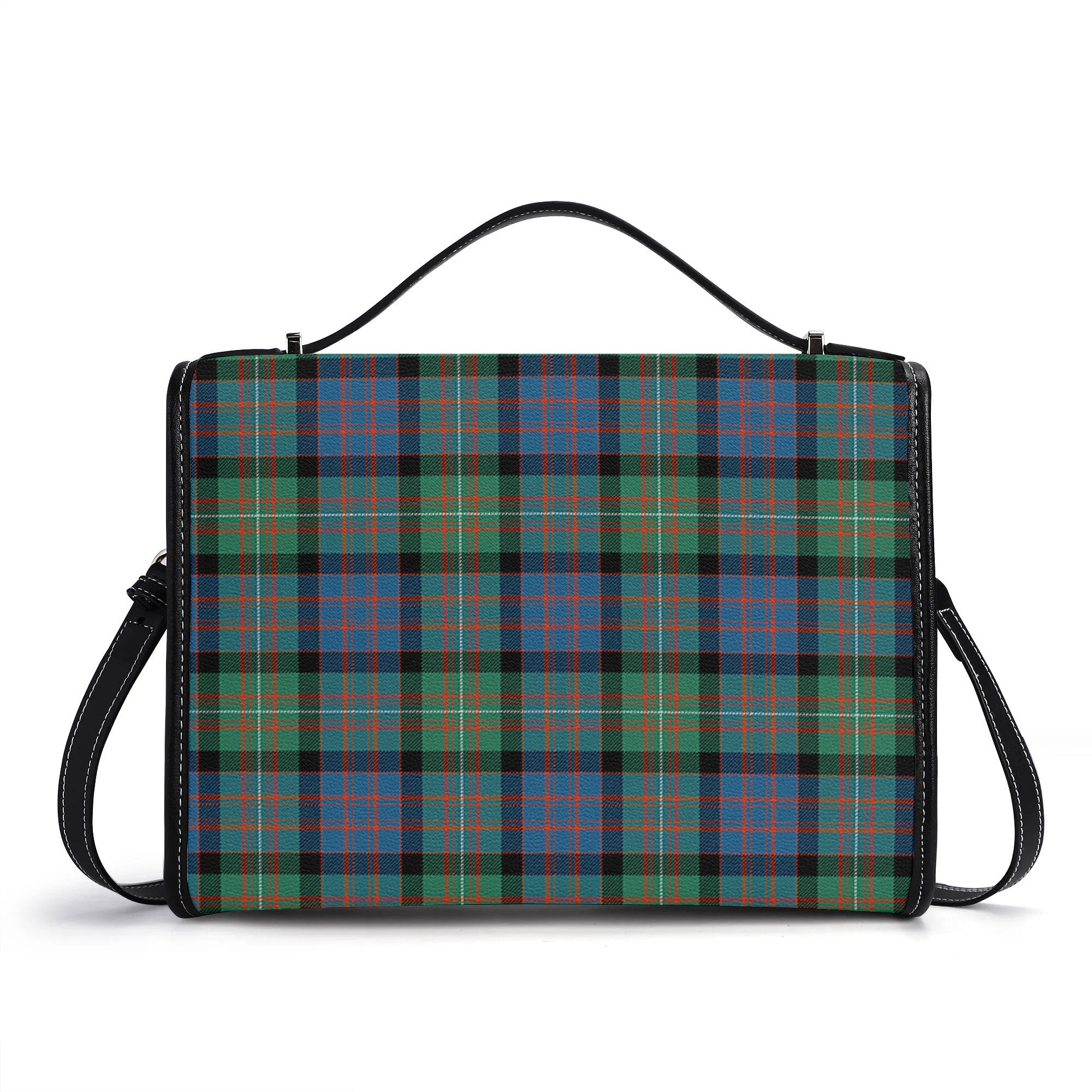 McDonnell of Glengarry Ancient Tartan Crest Satchel Bag