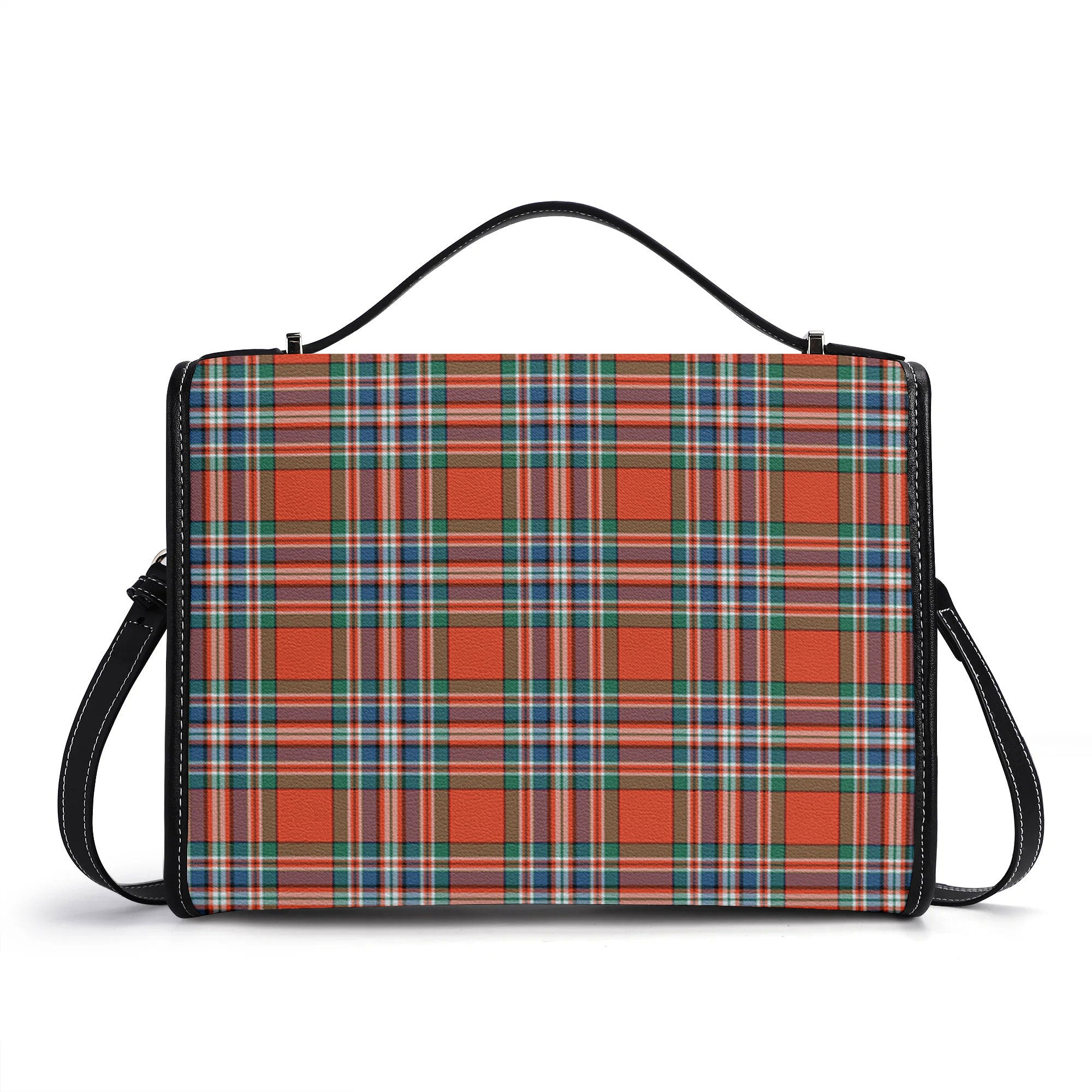 McFarlane Ancient Tartan Crest Satchel Bag